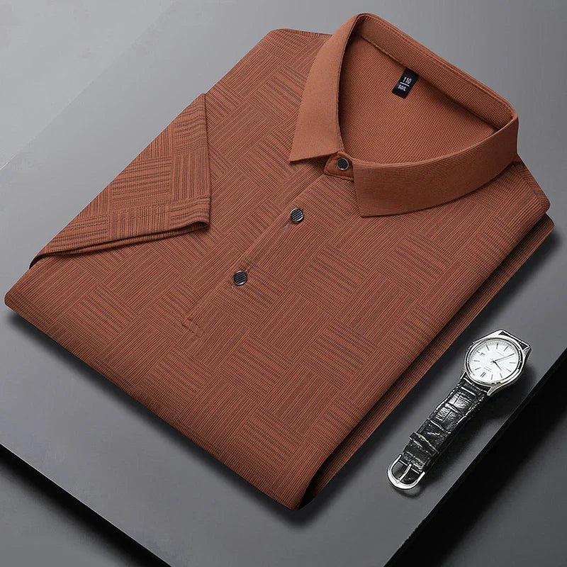 Business Casual Short Sleeve Polo Shirt