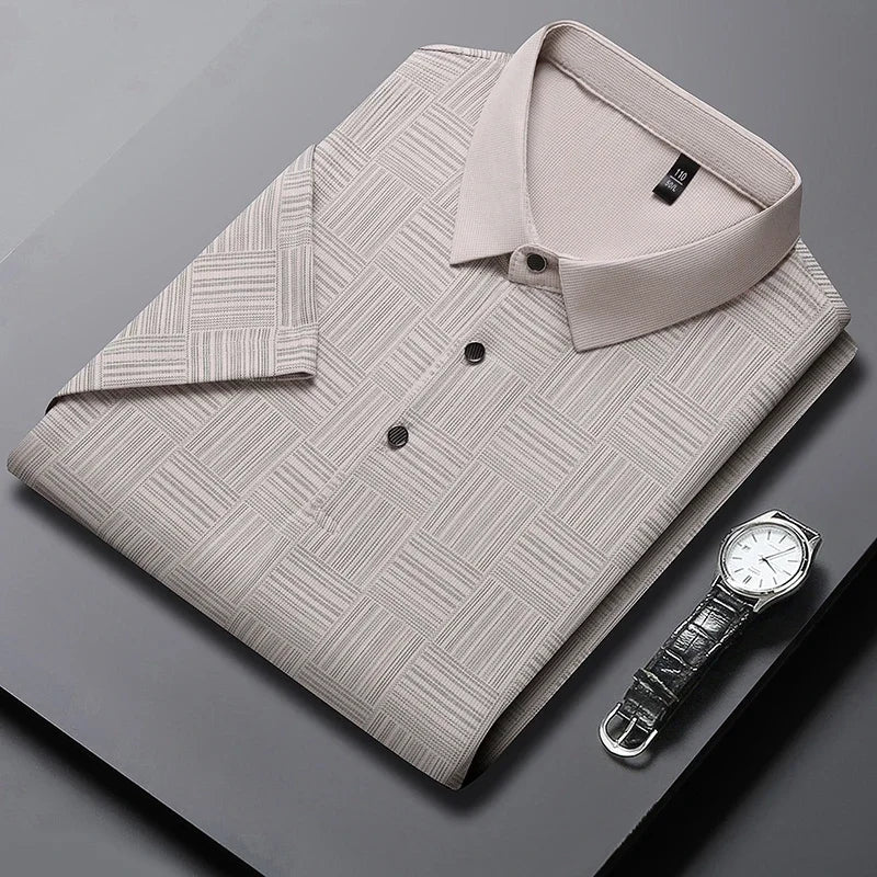 Business Casual Short Sleeve Polo Shirt