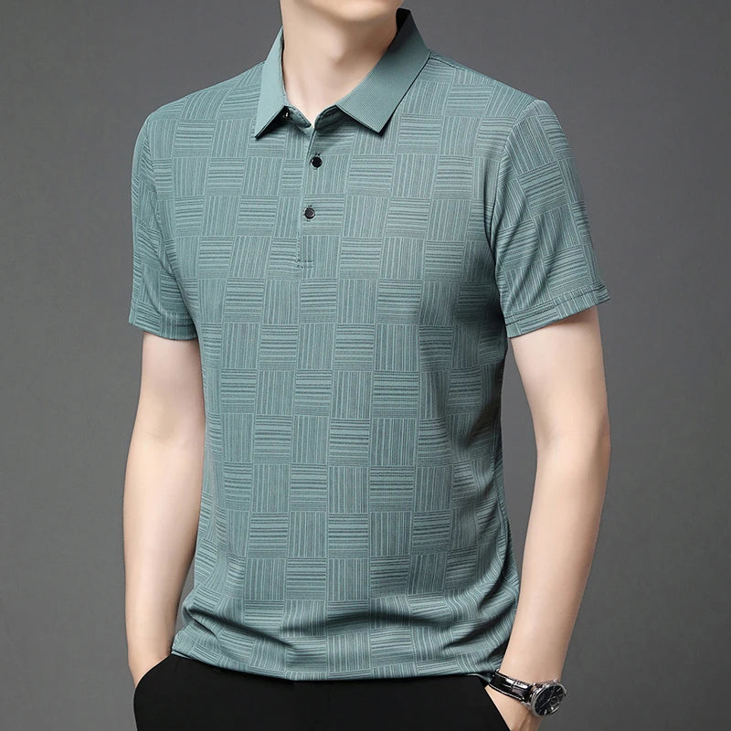 Business Casual Short Sleeve Polo Shirt